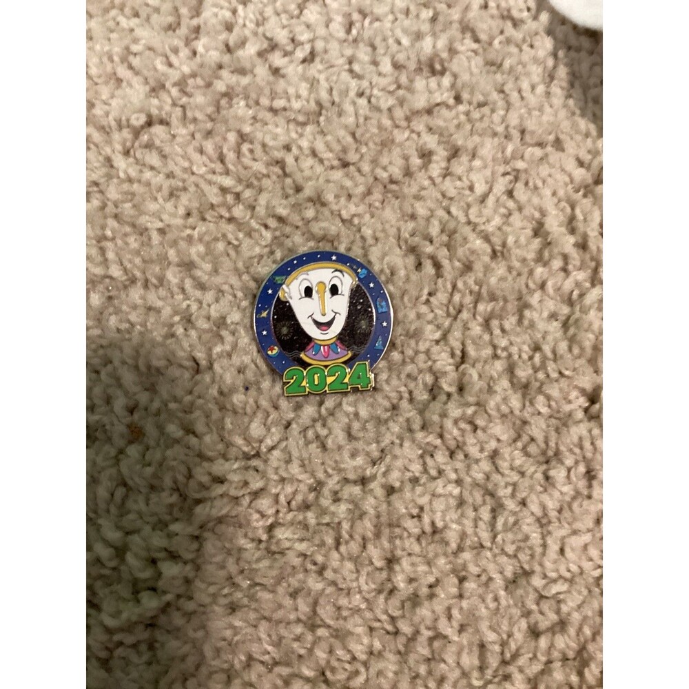 Disney Parks Dated 2024 Mystery Pin - CHIP Beauty & The Beast Land World Batb
